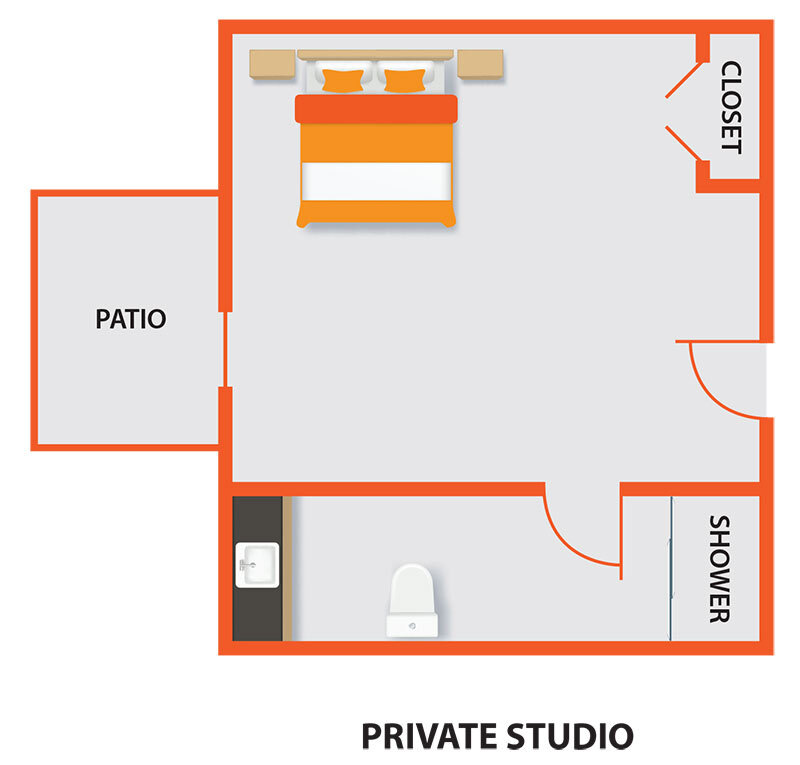 Private Studio Floorplan