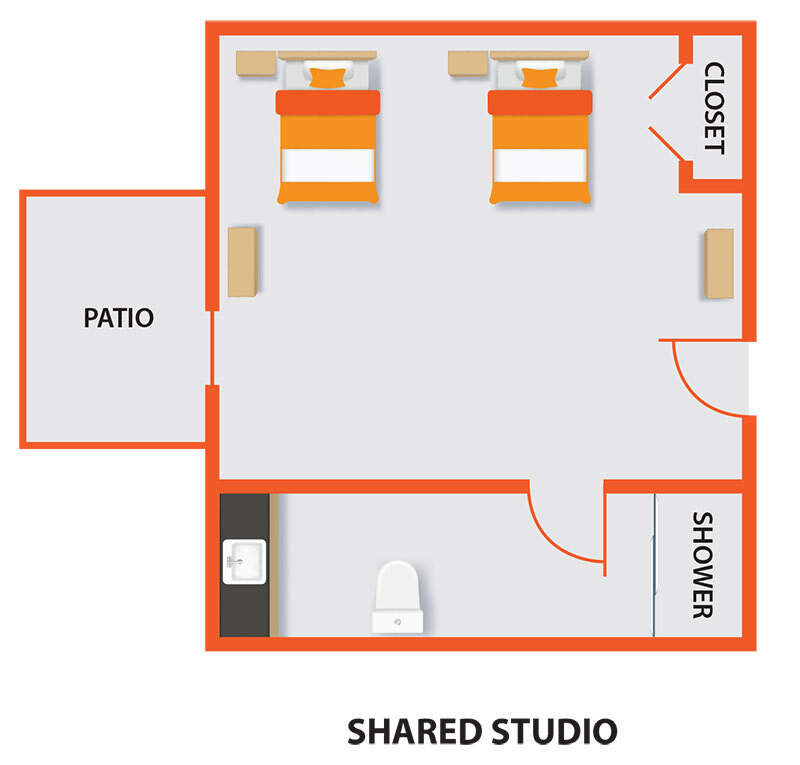 Shared Studio Floorplan
